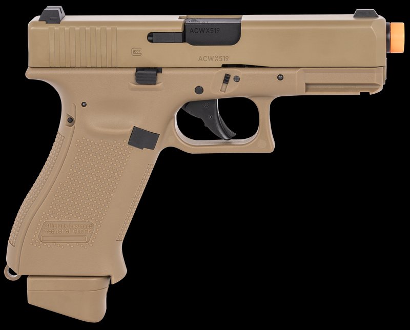 Umarex Glock G19X Gen5 Air Soft CO2 6mm Coyote Tan Polymer