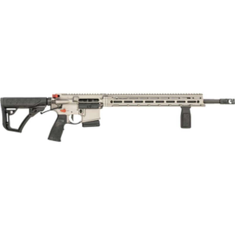 Daniel Defense 0212809385055 DDM4 V7 Pro CA Compliant 18\" 10+1, Gun Metal Gray Rec, Black OEM Overmolded Stock & Grip, Geissele Trigger, Red Radian Acc.