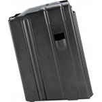 C Products Defense Duramag SS AR-15 Magazine 6.8 SPC 10 Round Stainless Steel Black (22 Nosler compatibility, Gray follower)
