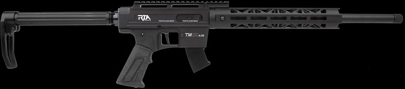 Rock Island Armory TM22 AR-15 Rifle .22 LR, 20in Barrel, Black Anodized