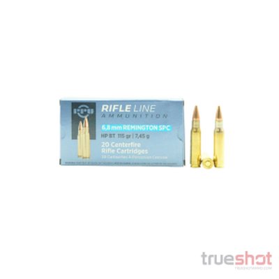 PPU Prvi Partizan 6.8mm Rem SPC 115 Grain HPBT