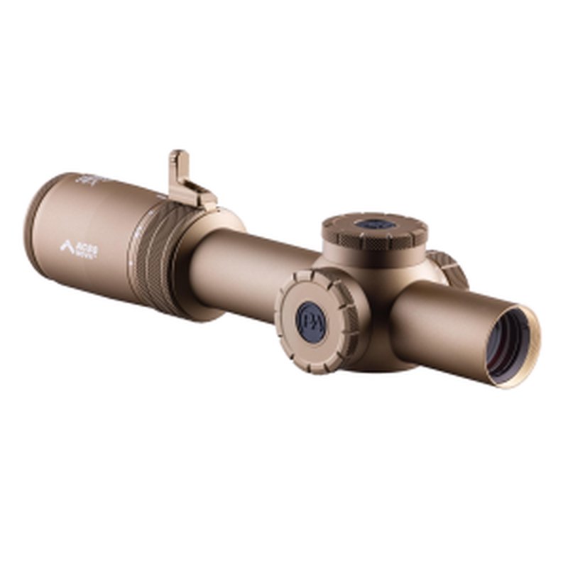 Primary Arms Compact PLxC 1-8X24 SFP Rifle Scope - Illuminated ACSS Nova Fiber Wire Reticle - Flat Dark Earth