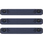 AR-15 AR-STONER M-LOK Rail Cover Grip Panels Neoprene Black 3-Pack