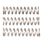 AR-15 Rear Sight Elevation Knob Spring, Silver, 3 Pack