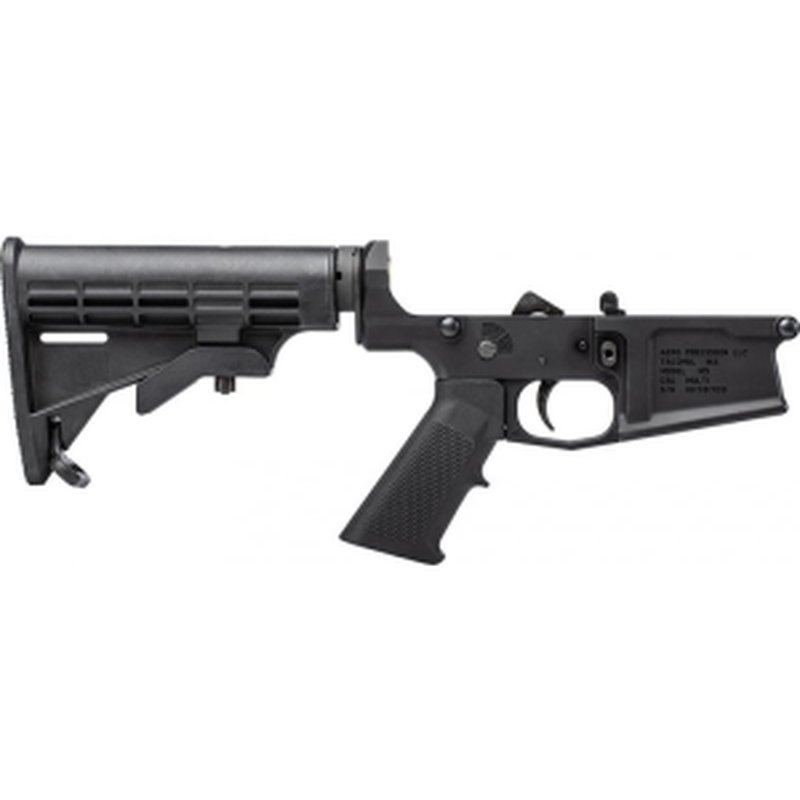 Aero Precision M5 (.308) Complete Lower Receiver - Anodized Black - APAR308011