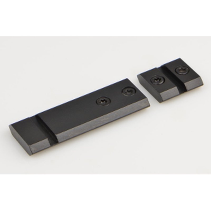 Warne Maxima 2-Piece Steel Weaver Scope Base Colt 45 Matte Black