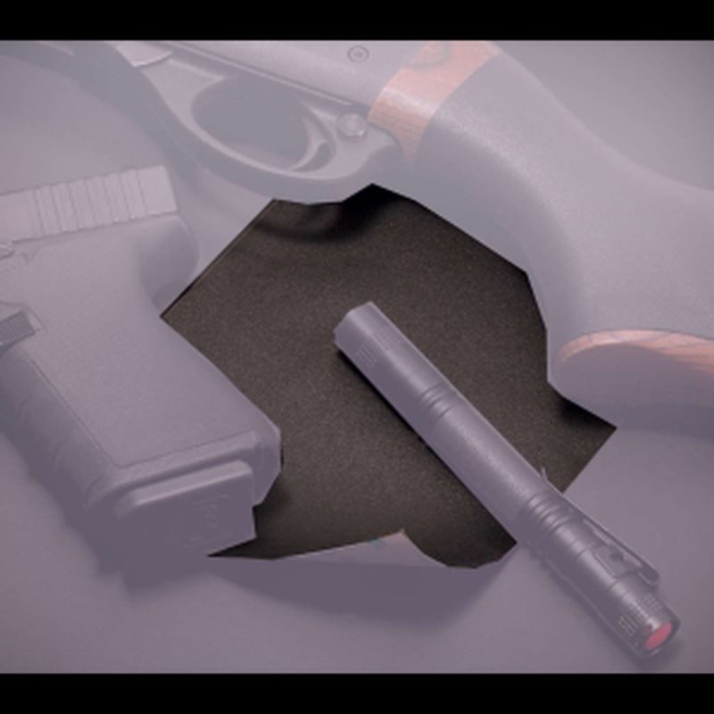 Wrapter Rubber Adhesive Grip - Block Texture - Black - Do It Yourself Sheet 5" X 6.75"