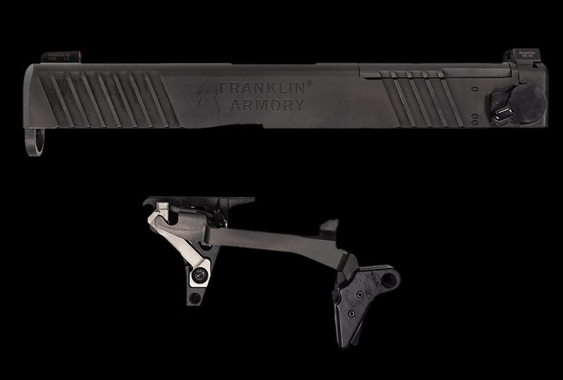 Franklin Armory G-S193 Binary Optics-Ready Slide for Glock 19 Gen 3 (Black)