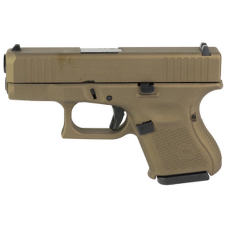 Glock G26 Gen 5 Subcompact 9mm 3.43 in 10rd Burnt Bronze Cerakote
