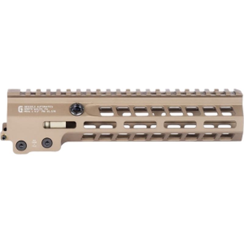 Geissele MK14 M-LOK 9.5in AR-15 Handguard Rail - Desert Dirt Anodized