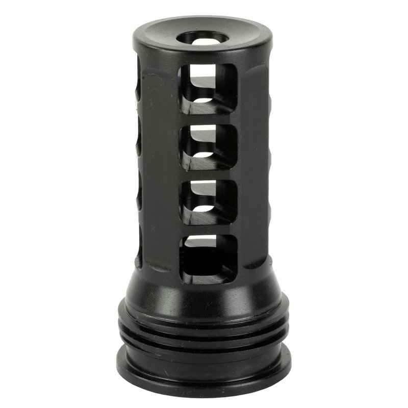 HUXWRX Safety Company Muzzle Brake-QD, 7.62mm, 5/8X24, Black, Fits HuxWrx/OSS Suppressors