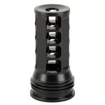 HUXWRX Safety Company Muzzle Brake-QD, 7.62mm, 5/8X24, Black, Fits HuxWrx/OSS Suppressors