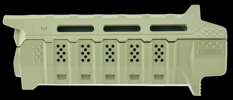 Strike Viper Carbine-Length AR Handguard M-LOK Polymer Flat Dark Earth Black