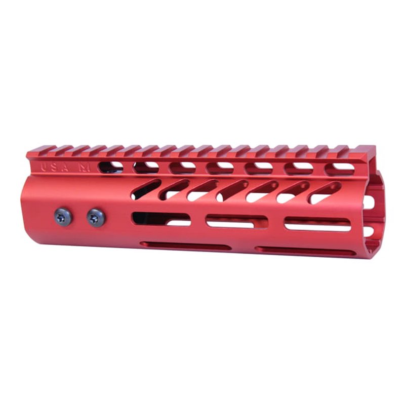 Guntec USA .308 Caliber Ultra Lightweight Thin M-LOK System Free Floating Handguard w/Monolithic Top Rail