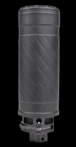 LWRCI High Flow 5.56 NATO Quick Detach Suppressor 1/2x28, Black