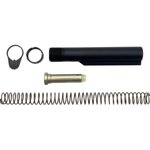 LBE Unlimited Buffer Tube Kit AR-15 Black, 6-Position Tube, H3 Heavy Buffer, Carbine Length Recoil Spring.