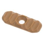 ANNEX Defense Rail Cover - G10 - 1 Slot - M-LOK - Tan