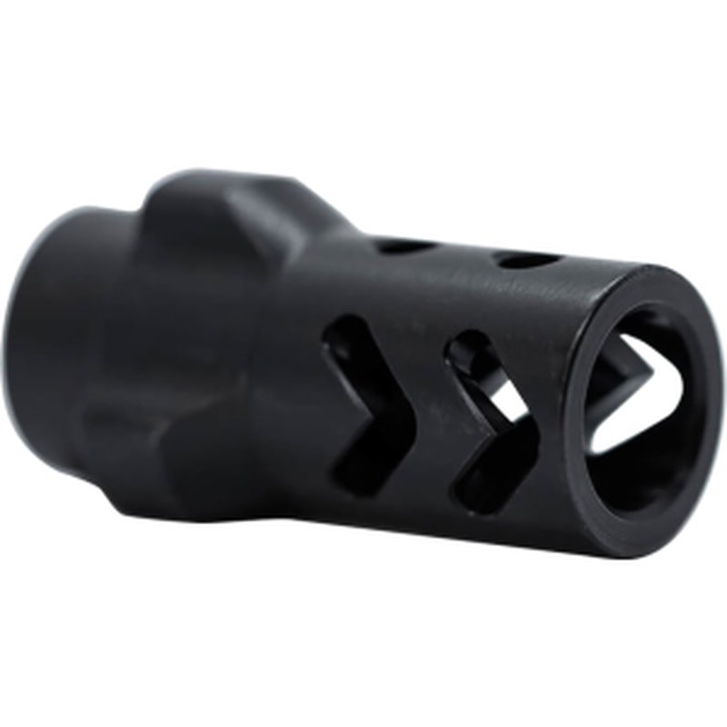 Angstadt Arms AA093LSD28 3-Lug Muzzle Adapter 9mm 1/2x28 Black Nitride