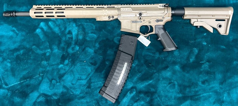 ATI Alpha Maxx AR-15 Polymer Upper Lower 16in Barrel 5.56 NATO FDE