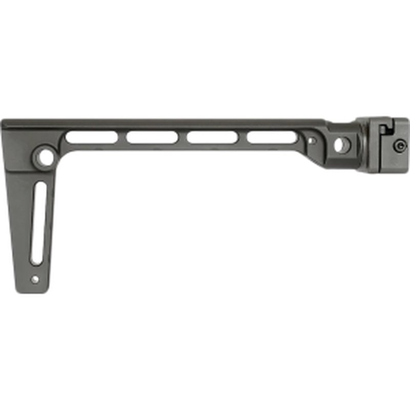 Midwest Industries MIARMSF Arm Brace Side Folding Stock Black 6061 Aluminum Fixed