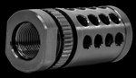Grovtec US Inc G-Nite .308 Flash Suppressor 5/8-24 Black Nitride Steel GTHM318