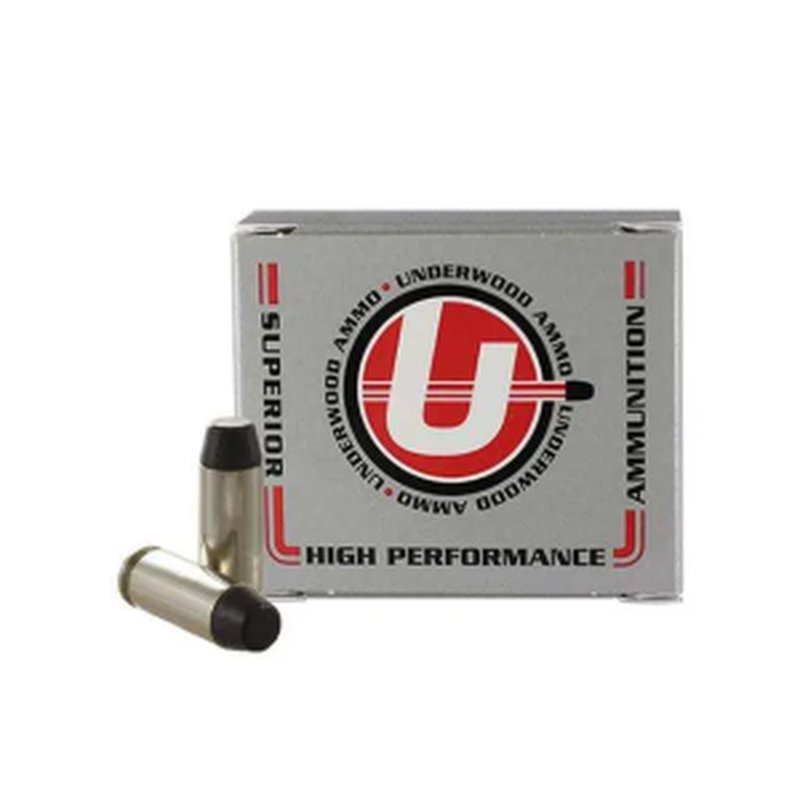 Underwood Ammo 10mm Auto 200gr Hard Cast Flat Nose Ammo 20-Pack