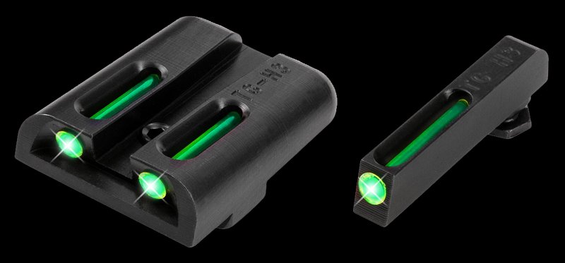 TruGlo TFO Green Tritium Fiber Optic Sights for Sig Sauer P-Series