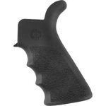 Hogue AR-15/M-16 Black Rubber Beavertail Grip w/Finger Grooves - 15020