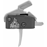 Rise Armament RA-434 Trigger Curved Silver 3.5-Lb
