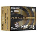 Federal Personal Defense HST JHP .44 Magnum Ammunition 20 Rounds