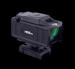 Viridian MDS35 Dot Sight 1x36mm 3 MOA Green Dot Enclosed Emitter Black Anodized
