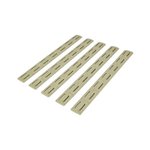 Bravo Company MCMR MLOK Compatible 5.5" Rail Panel Kit 5/Pack, Flat Dark Earth - BCM-MCMR-RP-FDE-5