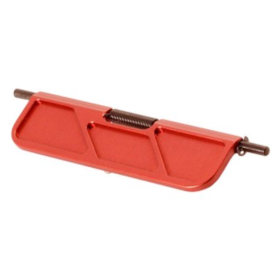 Timber Creek Outdoors ARBDCR Dust Cover Billet AR Platform Red Anodized Aluminum