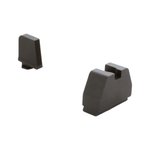 AmeriGlo 8XL Tall Glock Sights .475 Front Serrated Black