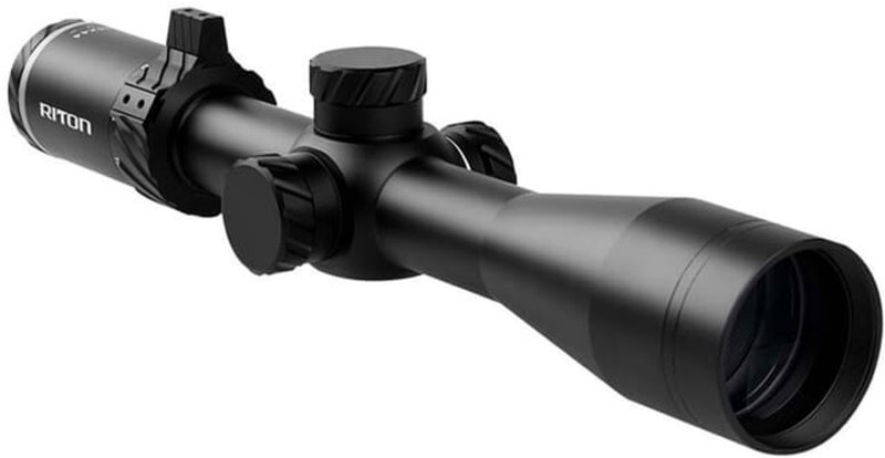 Riton Optics 3 Primal 4-16x44mm Rifle Scope 30mm Tube Second Focal Plane DHR MOA Black