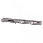 Guntec USA AR-15 Stripped Billet Upper Receiver w/Ultralight Series M-Lok Handguard