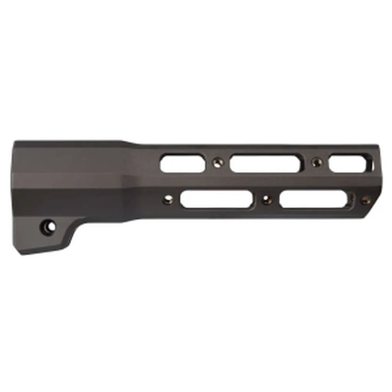 Q QSERT Handguard for the Fix 7 – 7 Inch Clear Anodized Gray