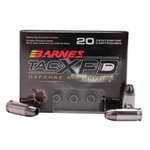Barnes TAC-XPD 45 ACP +P 185gr Lead Free TAC-XP Ammunition