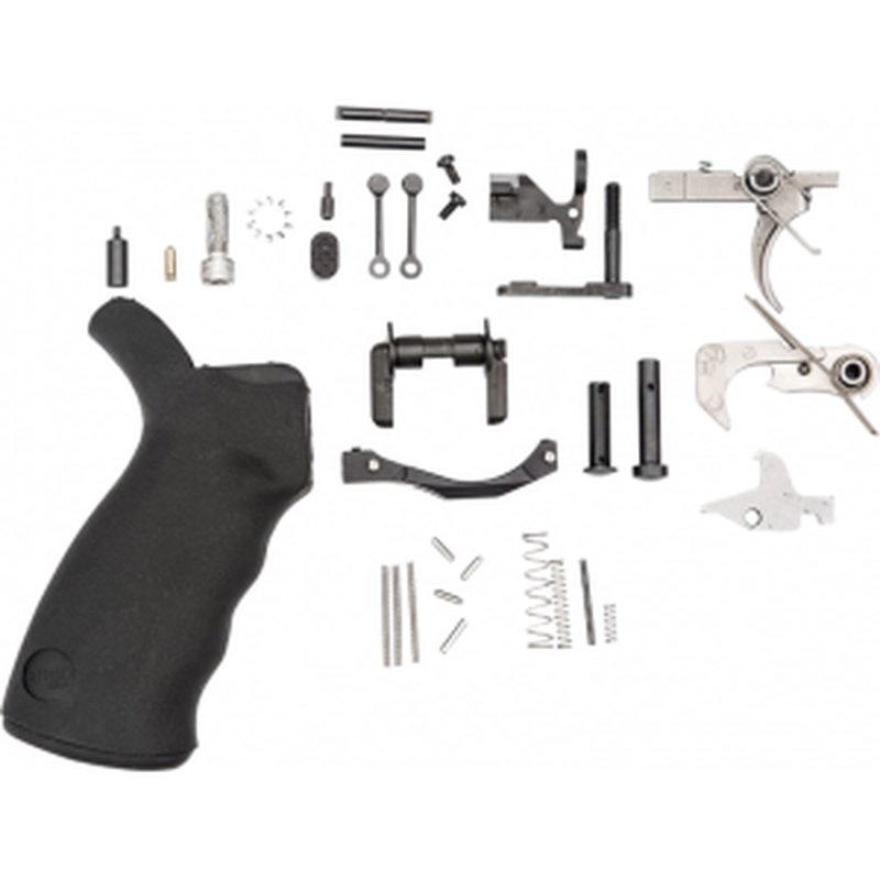 Spikes Tactical SLPK301 Lower Parts Kit Enhanced AR Style Multi-Caliber 7075 T6 Aluminum Black