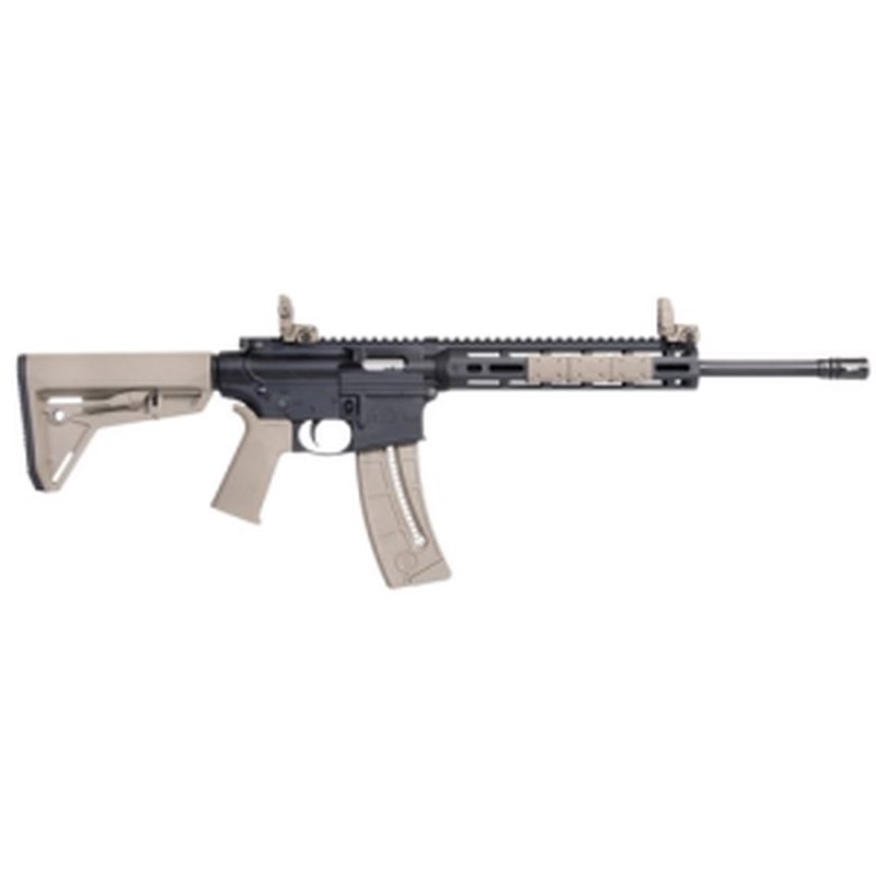 Smith & Wesson M&P15-22 Sport .22 LR 16.5" 25rd Semi-Auto Rifle, Black / Flat Dark Earth