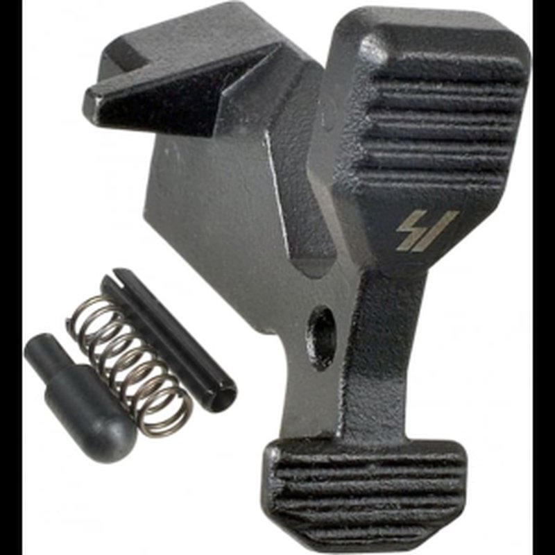 Strike Industries AREBC Enhanced AR Bolt Catch, Mil-Spec Steel, Matte Black