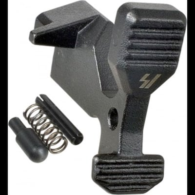 Strike Industries AREBC Enhanced AR Bolt Catch, Mil-Spec Steel, Matte Black