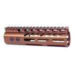 Guntec USA .308 Caliber Ultra Lightweight Thin M-LOK System Free Floating Handguard w/Monolithic Top Rail