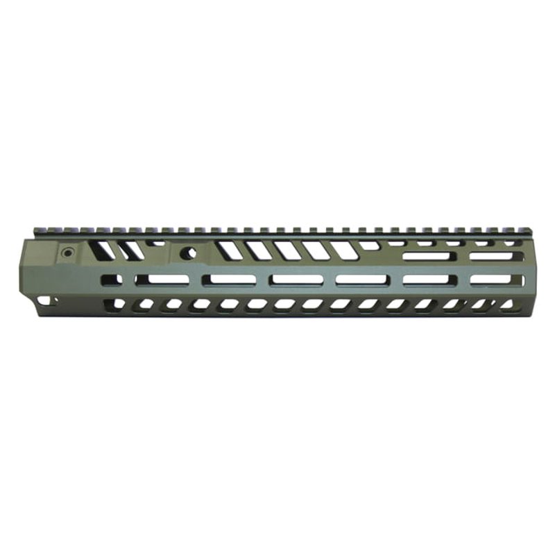 Guntec USA Socom Series 12 Handguard Suppressor Compatible 12in Anodized Green
