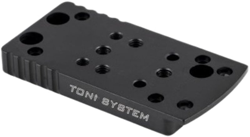 Toni System Optic Ready Red Dot Type A for Tanfoglio Stock II Optic Post 2022 Adaptor Plate
