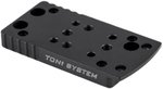 Toni System Optic Ready Red Dot Type A for Tanfoglio Stock II Optic Post 2022 Adaptor Plate