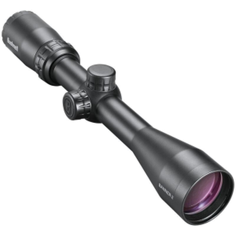 Bushnell Banner 2 Rifle Scope 3-9x40 1" SFP DOA Quick Ballistic Non Illum. Black with Rings