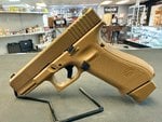 Glock G19X 9mm Compact Slide Full-Size Frame Coyote Tan