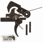 BHA Precision AR-15 GI Style Curved FCG Mil-Spec Black Trigger (5.5 lb)