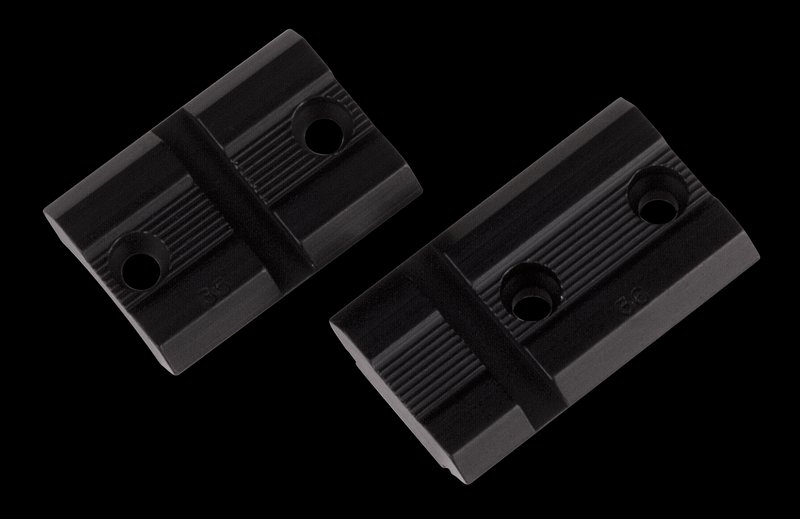 Weaver Top Mount Base Pairs - Matched Front/Rear Aluminum
